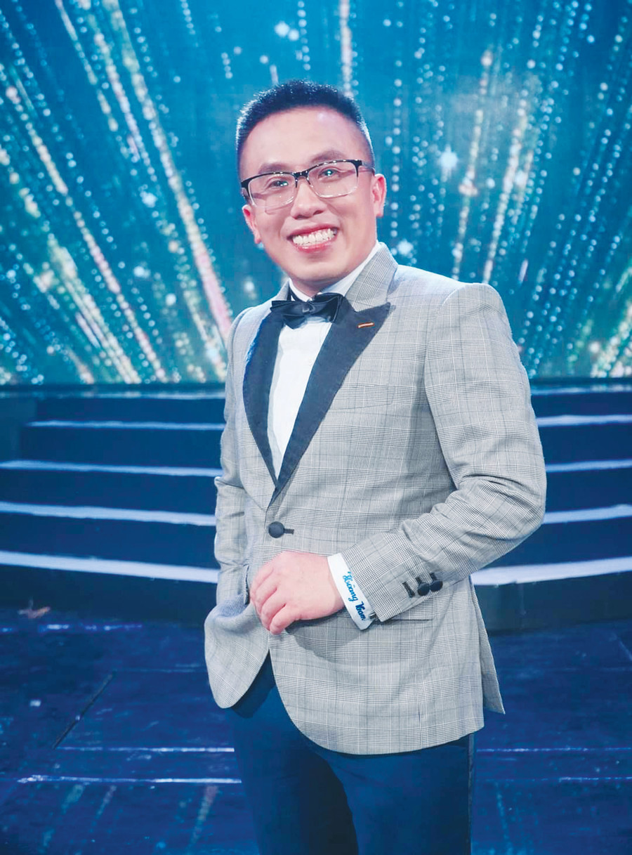  MC Nguyễn Hoàng Nam (ảnh nhân vật cung cấp). 