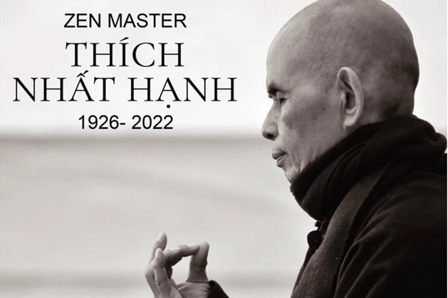 Thiền sư Thích Nhất Hạnh. Ảnh: Làng Mai Thiền sư Thích Nhất Hạnh. Ảnh: Làng Mai