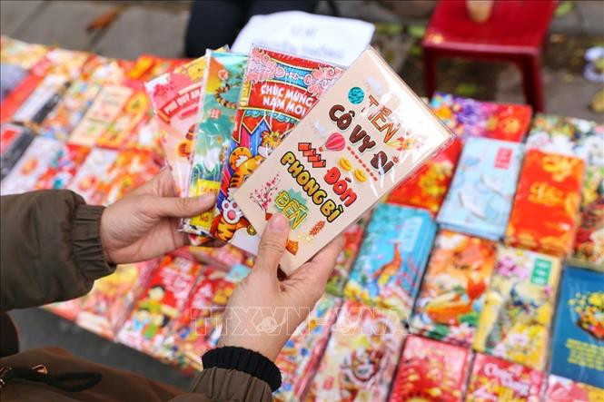  Nhiều mẫu phong bao lì xì rất hợp với tình hình hiện nay.