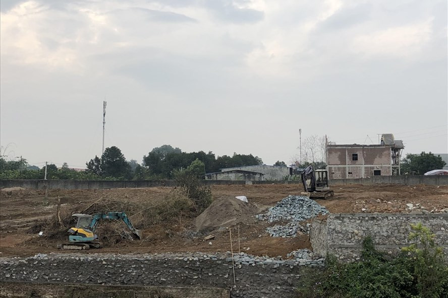 Một khu đất được môi giới gọi tên 