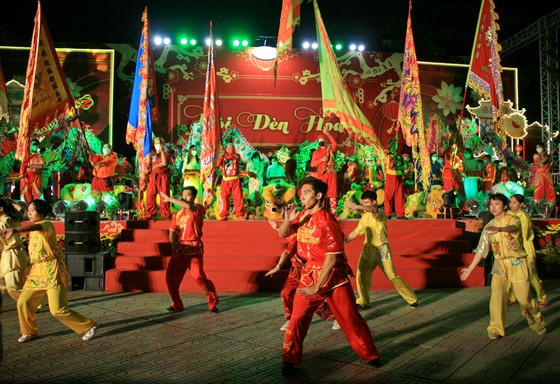 Màn biểu diễn võ thuật sôi động