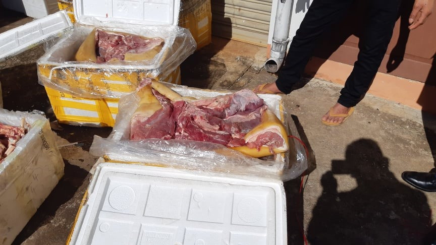 Lô hàng này dự kiến được vận chuyển về Đắk Lắk tiêu thụ. Ảnh: B.T