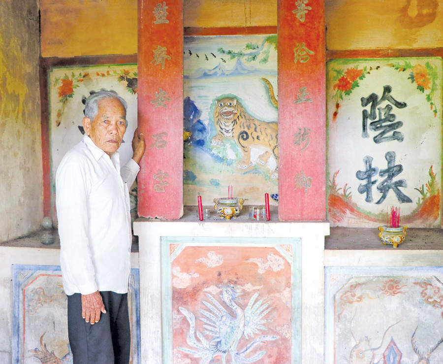 Hầu hết miếu, đình trên địa bàn thị xã An Khê đều có thờ hổ. Ảnh: Ngọc Minh Hầu hết miếu, đình trên địa bàn thị xã An Khê đều có thờ hổ. Ảnh: Ngọc Minh