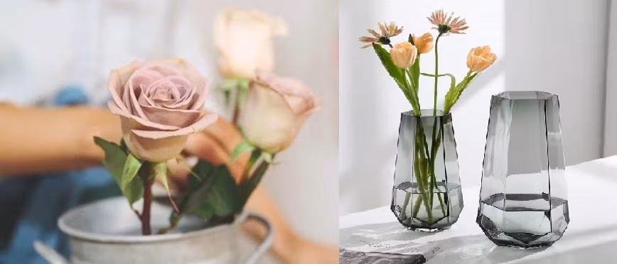 Rượu cũng giúp hoa tươi lâu hơn. Đồ họa: M.H