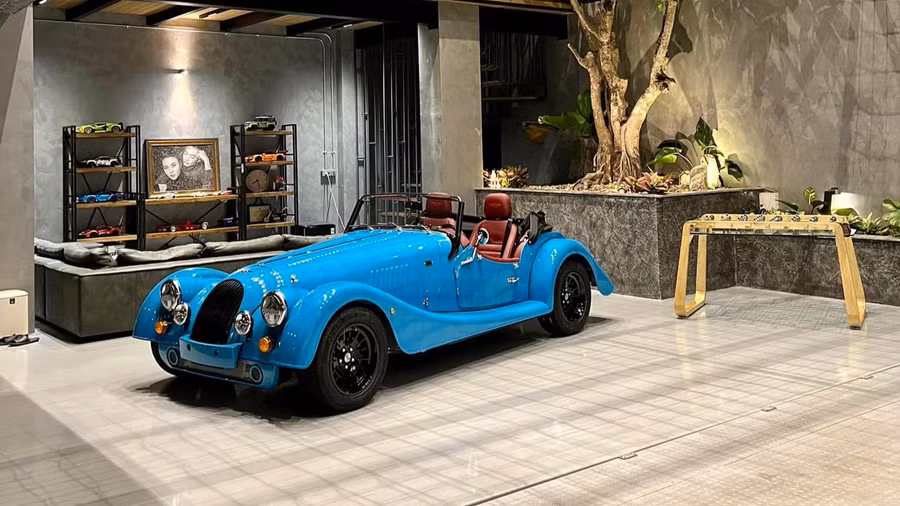 Chiếc xe thuộc sở hữu của một doanh nhân có tiếng tại Sài Gòn