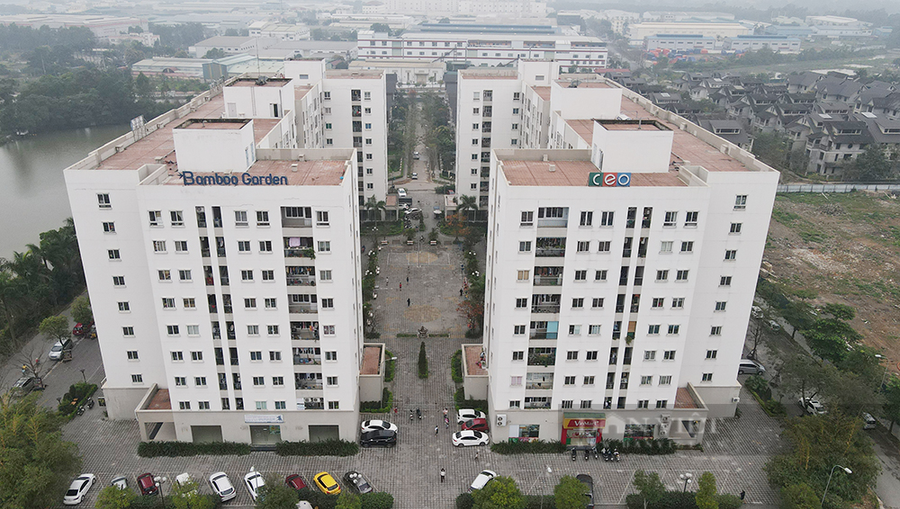 Khu nhà ở xã hội ở huyện Quốc Oai, TP. Hà Nội. Ảnh: Trần Kháng Khu nhà ở xã hội ở huyện Quốc Oai, TP. Hà Nội. Ảnh: Trần Kháng