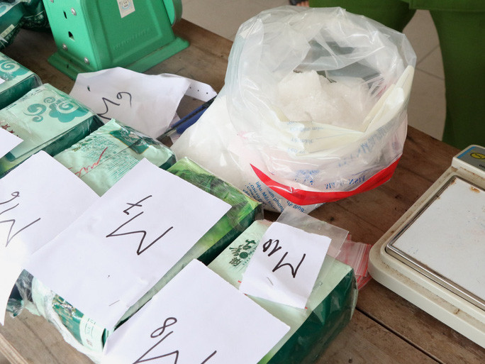  Số ma túy mà Tặng vận chuyển (Ảnh Công an Hà Tĩnh)