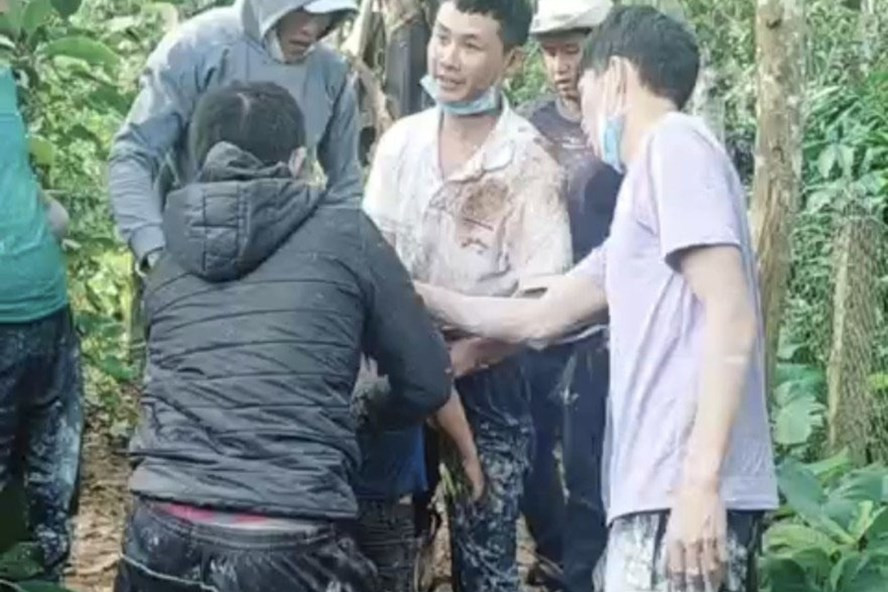 Hiện trường vụ việc. Ảnh: T.X