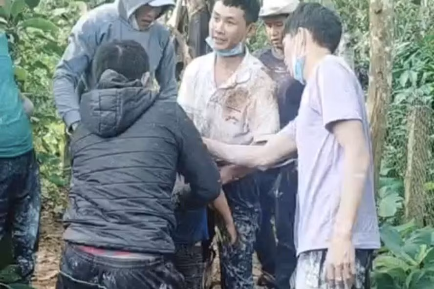 Hiện trường vụ việc. Ảnh: T.X