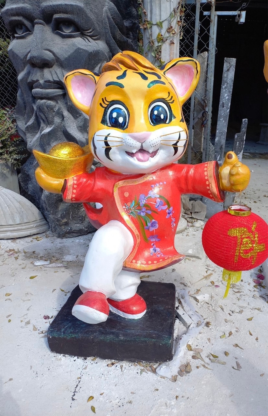 Một tác phẩm sau khi hoàn thiện với vẻ sống động, như đang giao tiếp cùng người xem