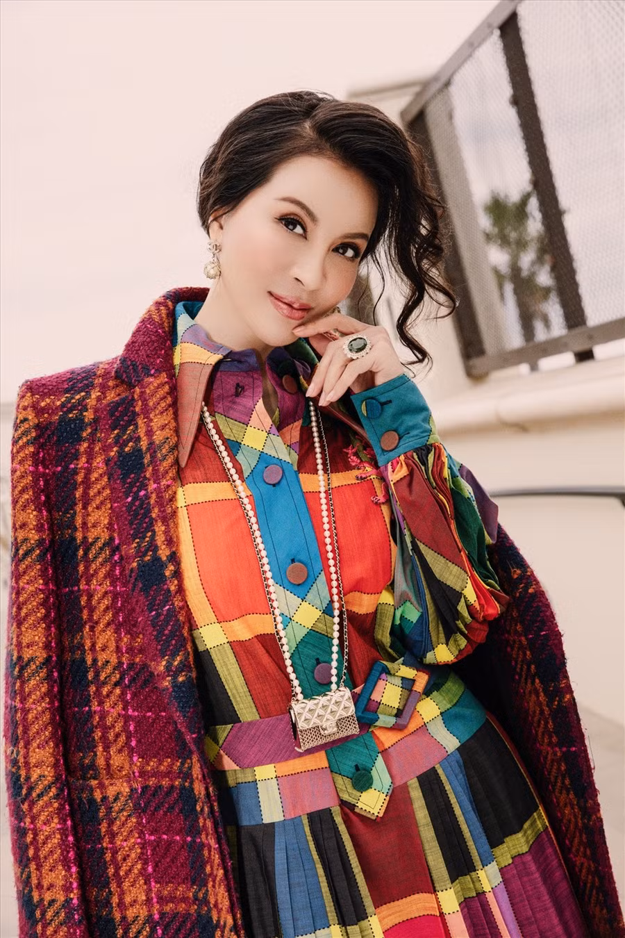 Hiện tại, MC Thanh mai dành nhiều thời gian cho lĩnh vực chăm sóc sắc đẹp, cô không hoạt động nghệ thuật nhiều, chỉ thỉnh thoảng tái xuất trong một số sự kiện. Ảnh: NSCC.