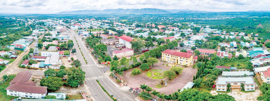 Trung tâm hành chính huyện Ia Grai. Ảnh: Phương Loan Trung tâm hành chính huyện Ia Grai. Ảnh: Phương Loan