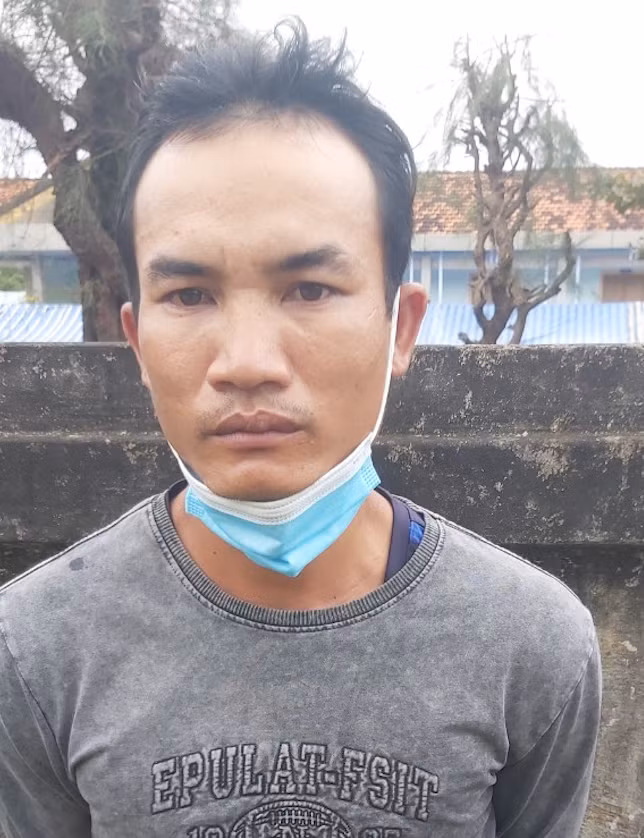  Nghi phạm Nguyễn Ngọc Tân gây ra 6 vụ án cướp, cướp giật. Ảnh: Công an TX. Đông Hòa cung cấp