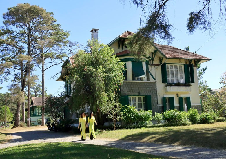 Biệt thự cổ ở Đà Lạt. Ảnh: Đỗ Đức Thiệm