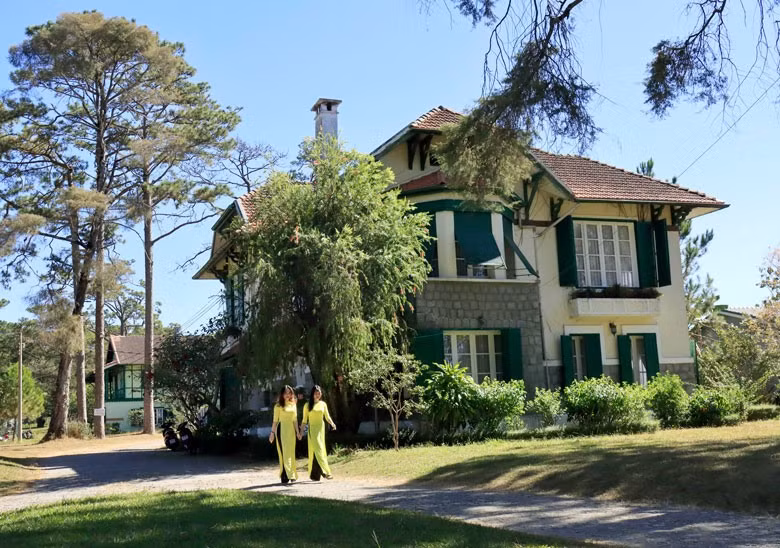 Biệt thự cổ ở Đà Lạt. Ảnh: Đỗ Đức Thiệm