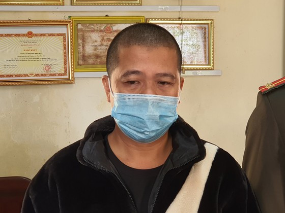 Đối tượng Nguyễn Trọng Tuấn bị bắt giữ. Đối tượng Nguyễn Trọng Tuấn bị bắt giữ