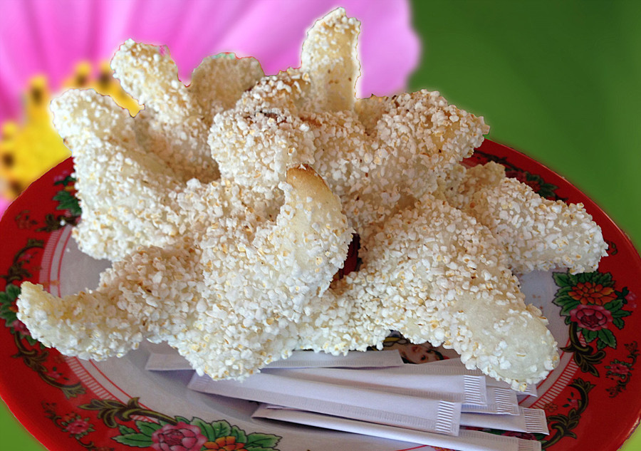 Bánh gừng Lộc Yên. Ảnh: Thanh Thảo