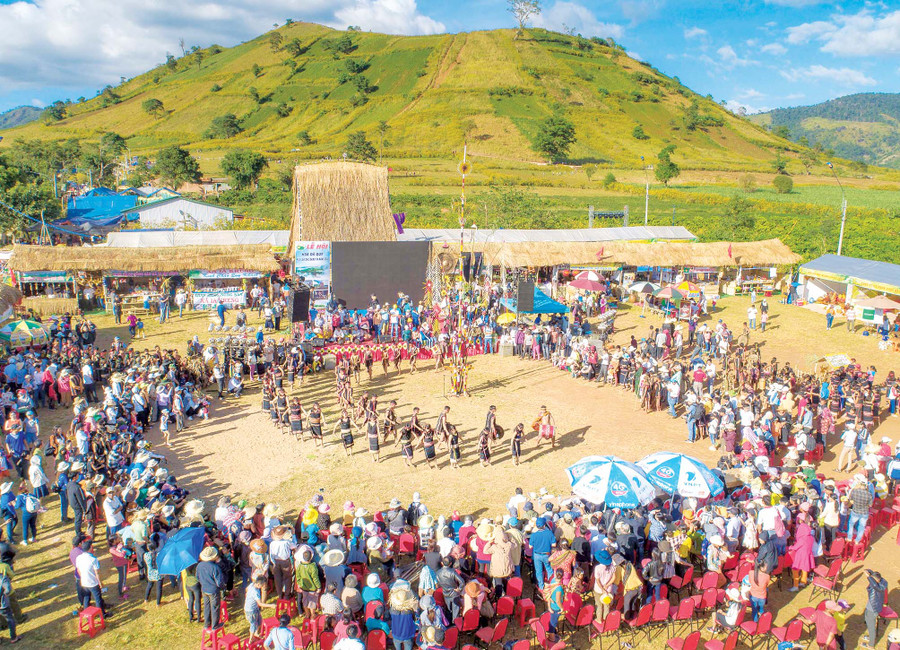 Chư Păh có nhiều phong cảnh đẹp thu hút phát triển du lịch (ảnh chụp trước tháng 4-2021). Ảnh: P.V