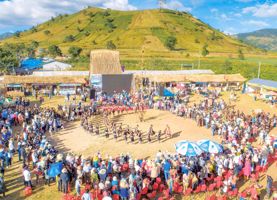 Chư Păh có nhiều phong cảnh đẹp thu hút phát triển du lịch (ảnh chụp trước tháng 4-2021). Ảnh: P.V