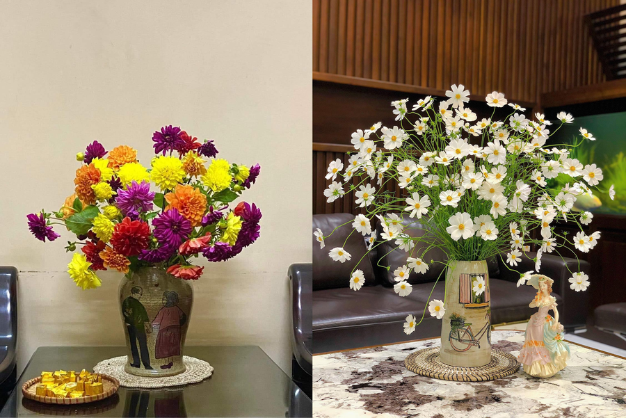 "Công việc tay trái giúp tôi biết làm đẹp cho cuộc sống và lan tỏa những điều đẹp đẽ xung quanh mình tới mọi người". Ảnh: Thảo Phạm