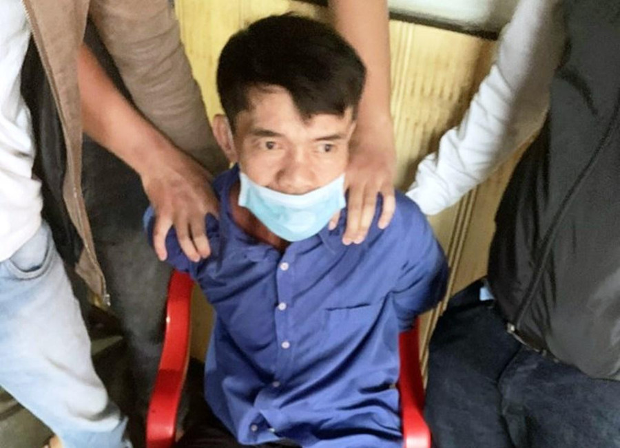 Bị can bị truy nã đặc biệt Nguyễn Phúc Vinh. Ảnh: C.X