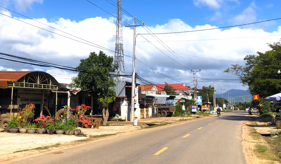 Diện mạo xã An Trung ngày càng khởi sắc. Ảnh: Ngọc Minh