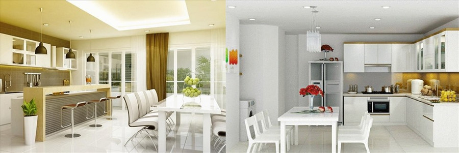 Mỗi mẫu bàn ăn có những ưu điểm riêng không thể nhầm lẫn. Đồ họa: M.H Mỗi mẫu bàn ăn có những ưu điểm riêng không thể nhầm lẫn. Đồ họa: M.H