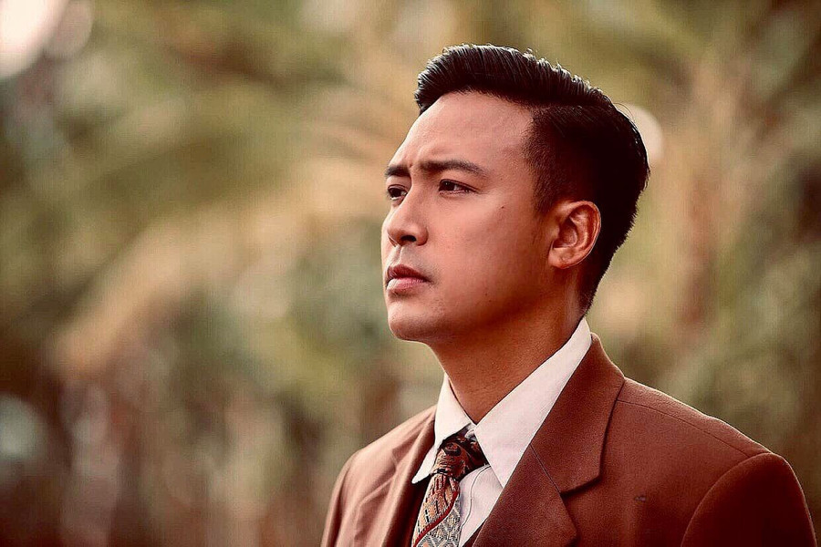 Ông xã Kha Ly xem vai diễn bác sĩ Khang là một thử thách trong hành trình diễn xuất của mình. Ảnh: NVCC