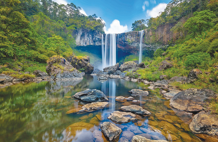 Thác 50. Ảnh: Phan Nguyên Thác 50. Ảnh: Phan Nguyên