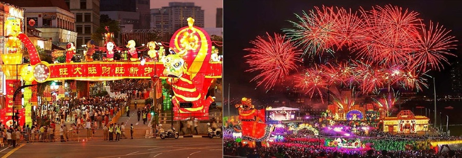 Dọn dẹp, trang trí nhà đón năm mới là thói quen của gia đình ở Singapore. Đồ họa: M.H Dọn dẹp, trang trí nhà đón năm mới là thói quen của gia đình ở Singapore. Đồ họa: M.H