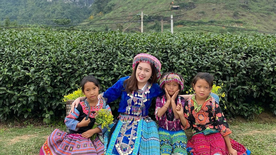 Thay vì đi du lịch như các năm trước, Ngọc Anh dành thời gian nghỉ ngơi bên gia đình. Ảnh: NVCC (chụp trước thời điểm bùng phát dịch COVID-19). Thay vì đi du lịch như các năm trước, Ngọc Anh dành thời gian nghỉ ngơi bên gia đình. Ảnh: : NVCC (chụp trước thời điểm bùng phát dịch COVID-19).