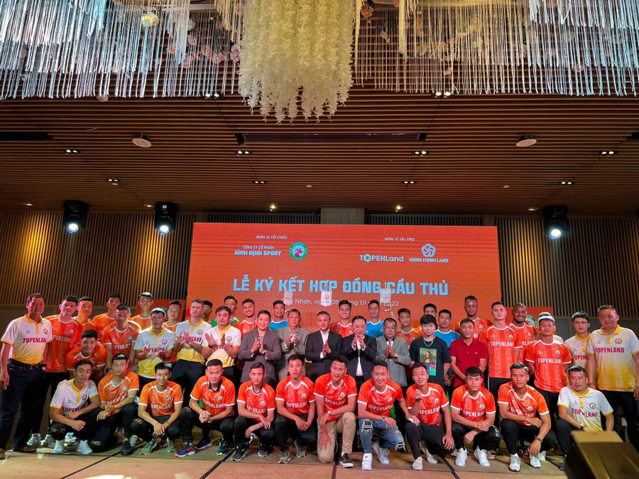 CLB Bình Định hứa hẹn sẽ là quyền lực mới của V-League 2022