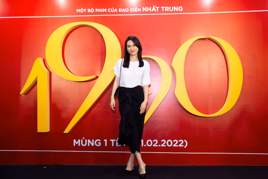 Phương Anh Đào dù ăn mặc giản dị nhưng vẫn thu hút mọi ánh nhìn. Ảnh: BTC