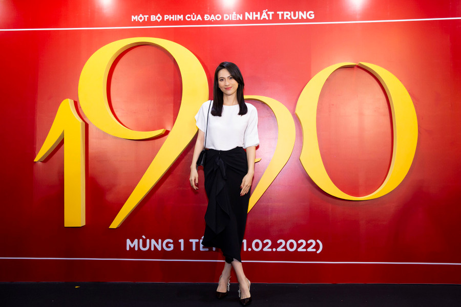 Phương Anh Đào dù ăn mặc giản dị nhưng vẫn thu hút mọi ánh nhìn. Ảnh: BTC