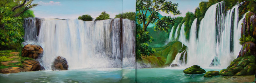  Âm thanh ầm ào của những ngọn thác giữa đại ngàn Tây Nguyên.