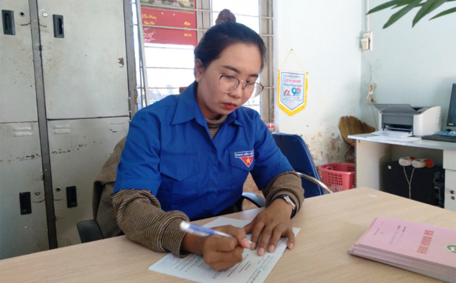  Chị Ksor H'Nhép. Ảnh: Nguyễn Chi