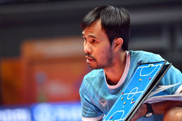 Huấn luyện viên Phạm Minh Giang khép lại năm 2021 với thành công lớn cùng đội tuyển futsal Việt Nam tại FIFA Futsal World Cup.