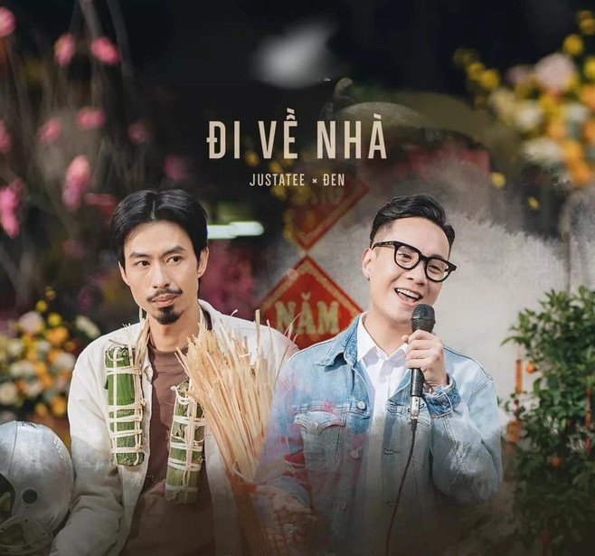 Rapper Đen Vâu có sự kết hợp ăn ý với JustaTee “Đi về nhà”. Ảnh: NVCC