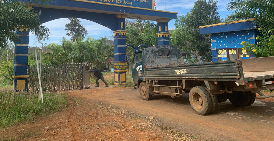  Khu du lịch sinh thái Đắk G’Lun, nơi xảy ra vụ tai nạn làm 2 người tử vong tại chỗ. Ảnh: Thanh Quân