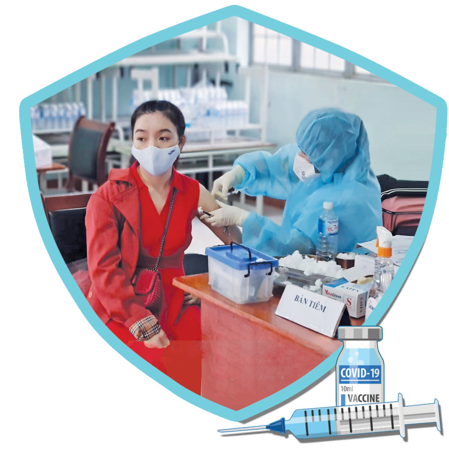 Gia Lai đẩy mạnh bao phủ vắc xin phòng Covid-19 cho người dân. Ảnh: Như Ý Gia Lai đẩy mạnh bao phủ vắc xin phòng Covid-19 cho người dân. Ảnh: Như Ý