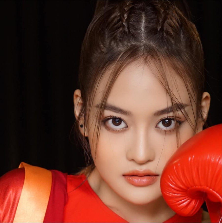 "Khi tôi gần như sắp muốn buông xuôi thì dự án "The Champion" đến với tôi và phim "Rừng thế mạng" được ra mắt" - Thùy Anh. Ảnh: NVCC