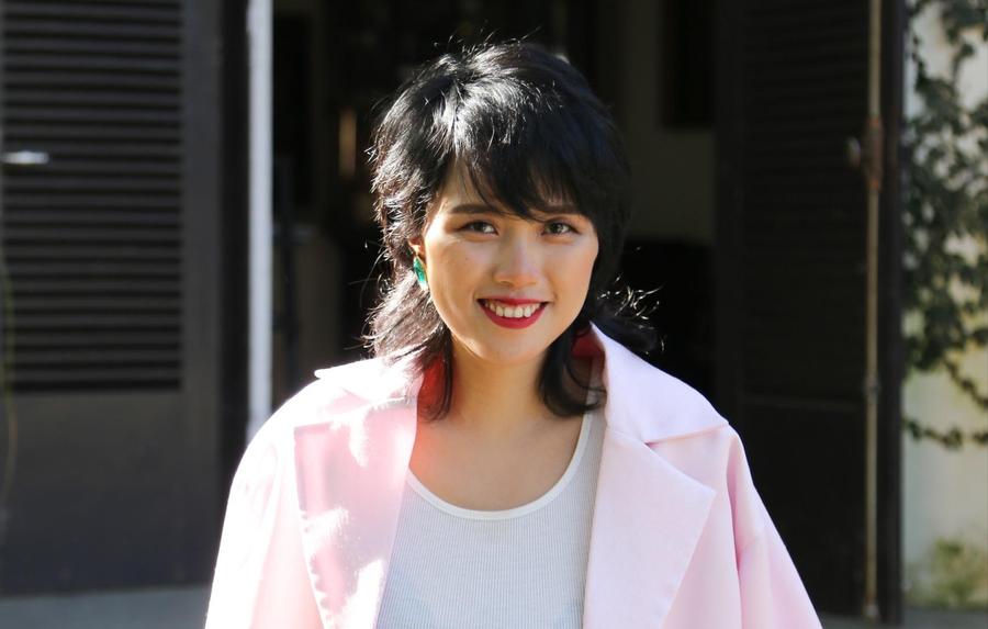 Lương Lưu Ly cho biết mang gì về nhà dịp tết đều thể hiện tình cảm của mình với mẹ. Ảnh: NVCC