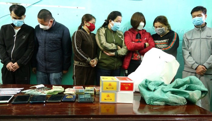 Nhóm đối tượng liên quan đến hành vi đánh bạc bị bắt giữ