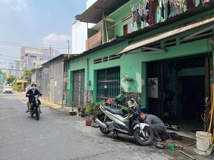 Con hẻm nơi xảy ra sự việc