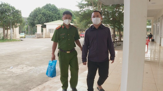 Di lý đối tượng Phạm Vũ Quang Trường về Đắk Lắk để xử lý