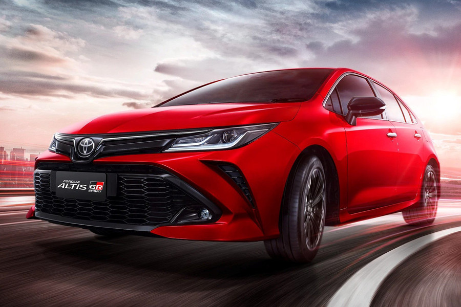 Toyota Corolla Altis GR Sport có ngoại hình thể thao