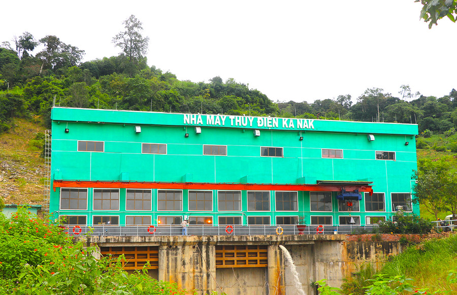 Nhà máy thủy điện Ka Nak. Ảnh: Ngọc Minh Nhà máy thủy điện Ka Nak (thị trấn Kbang, huyện Kbang, tỉnh Gia Lai). Ảnh: Ngọc Minh