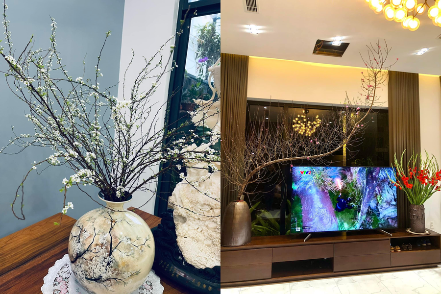 Cô chủ trẻ tỉ mỉ tìm những mẫu gốm 