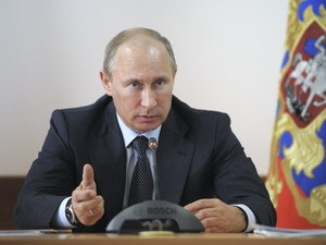 Tổng thống Nga Vladimir Putin.