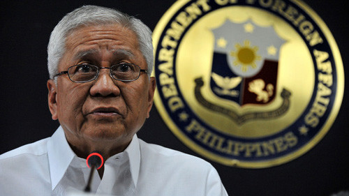 Ngoại trưởng Philippines Albert del Rosario Ngoại trưởng Philippines Albert del Rosario